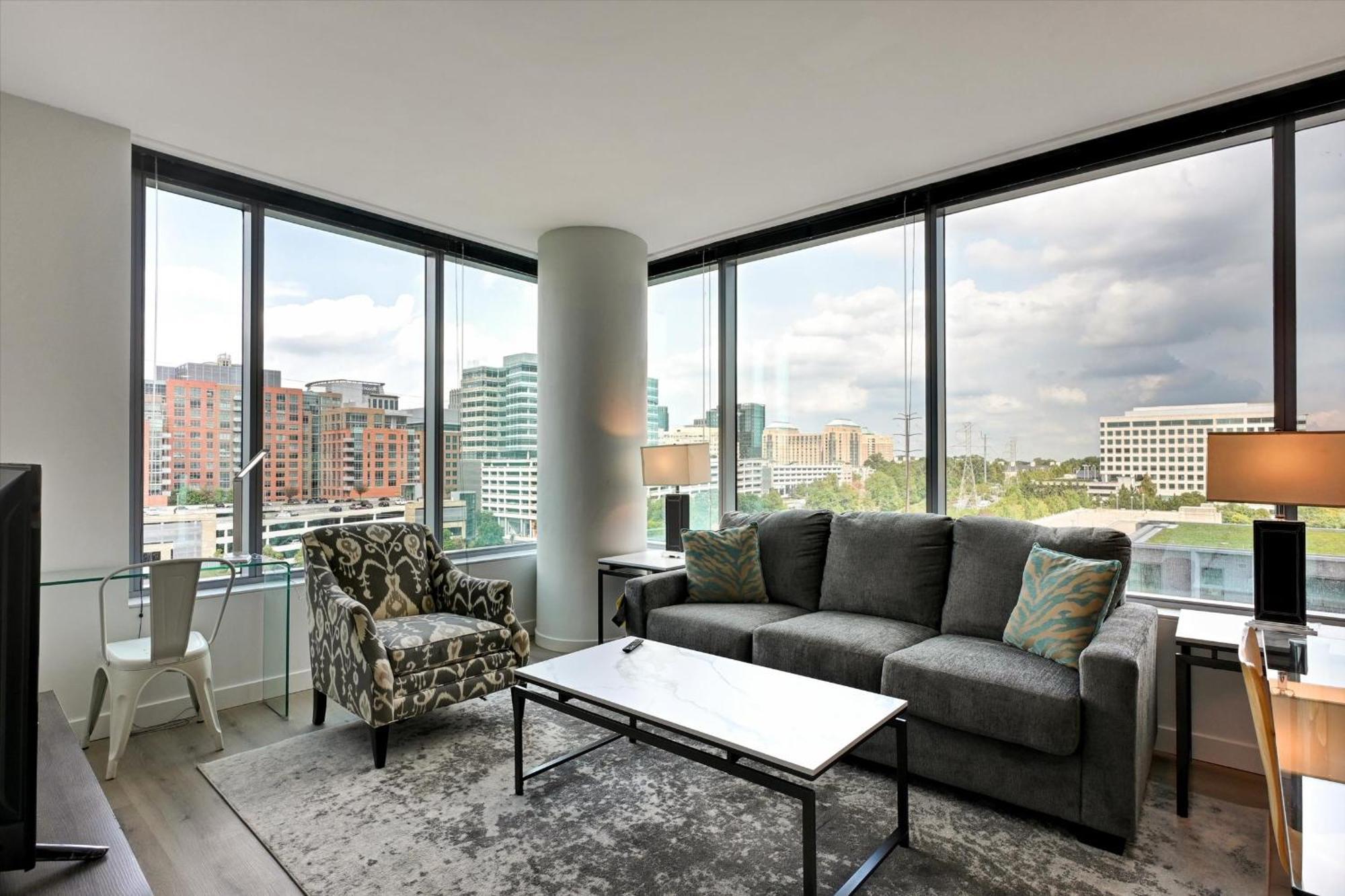 Global Luxury Suites At Town Center レストン エクステリア 写真