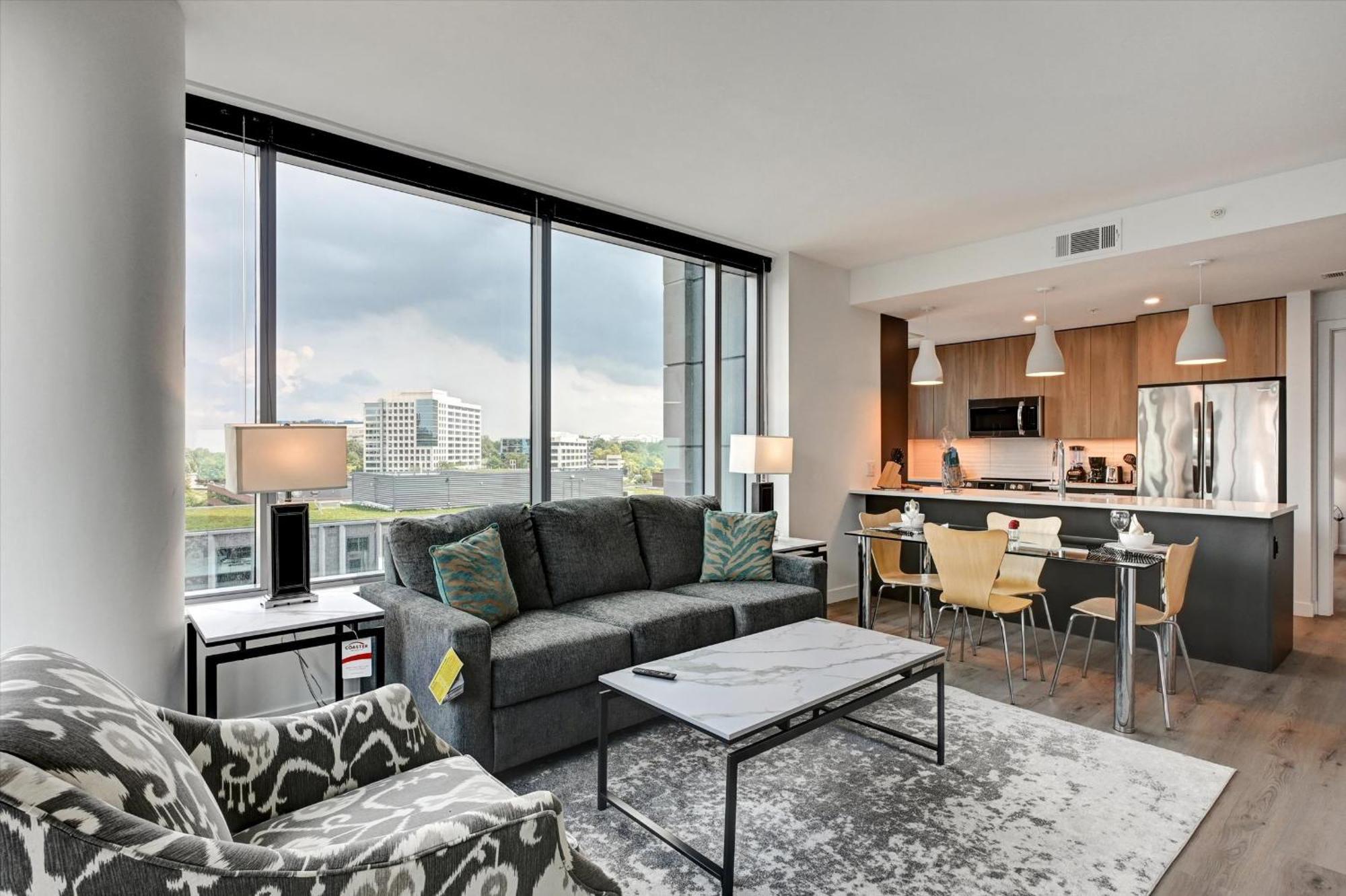 Global Luxury Suites At Town Center レストン エクステリア 写真