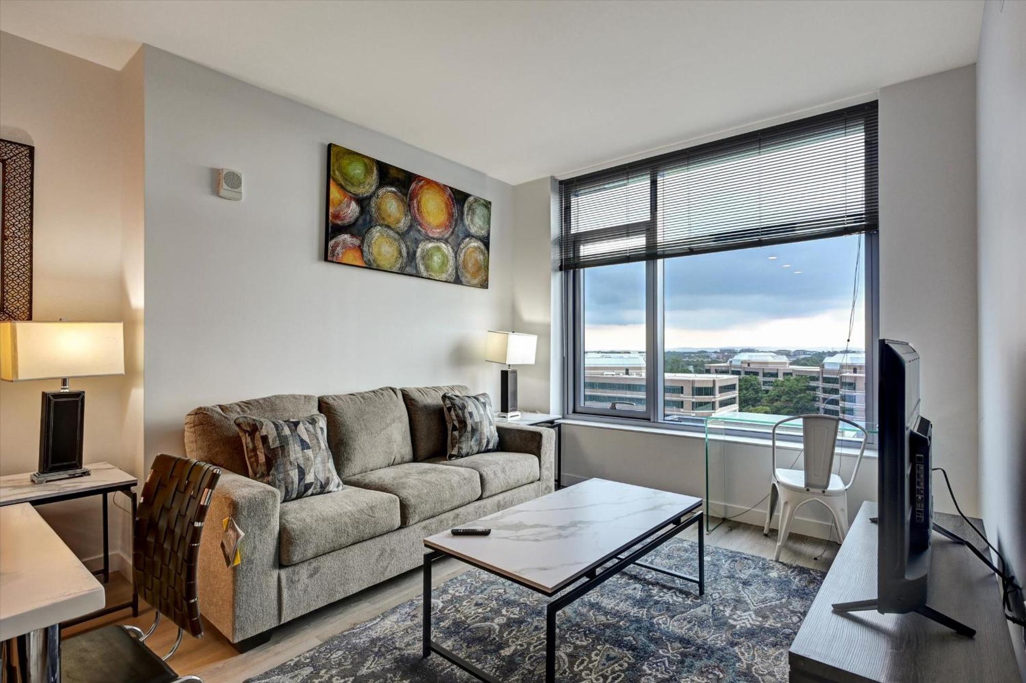 Global Luxury Suites At Town Center レストン エクステリア 写真
